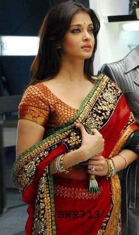 Aishwarya rai bachchan, mumbai, maharashtra. Aishwarya Rai In Red Designer Saree In The Movie Robot