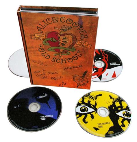 Alice Cooper Old School 1964 1974 2012 4 Cd Special Edition Box Set