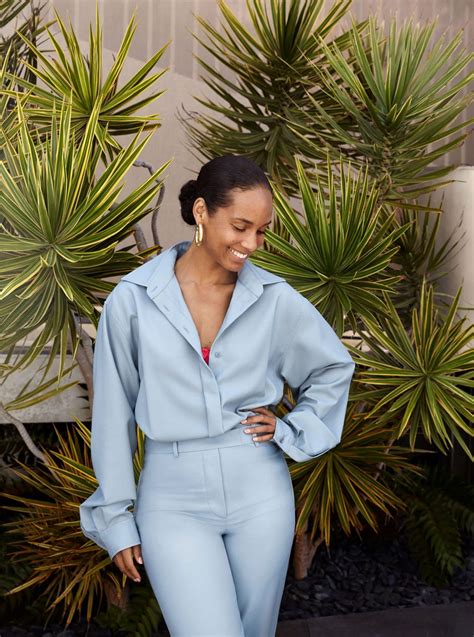 Passionate about my work, in love with my family and dedicated to spreading light. ALICIA KEYS in Instyle Magazine, July 2020 - HawtCelebs