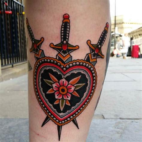 Image Result For Heart Tattoo Traditional Traditional Heart Tattoos