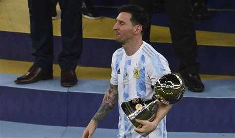 Versus Lionel Messi Goleador Asistente Y Campeón De La Copa América
