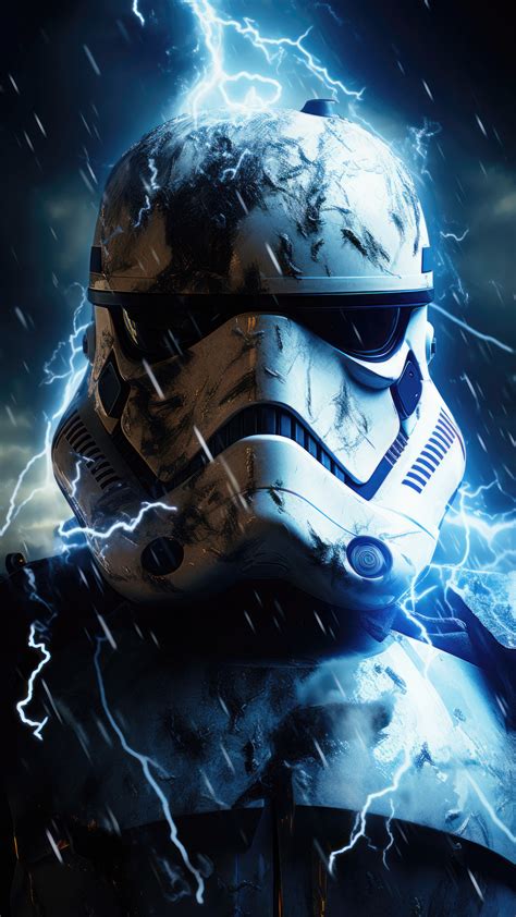 1440x2560 Imperial Lightning Strike The Storm Trooper Samsung Galaxy S6