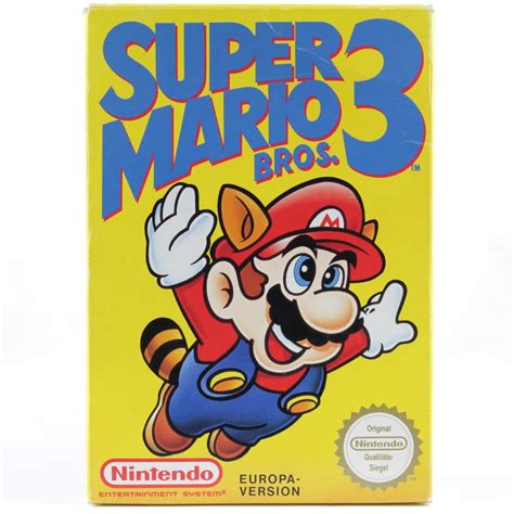 Super Mario Bros 3 Nintendo Nes Boxed Pal B Wts Retro Køb Her