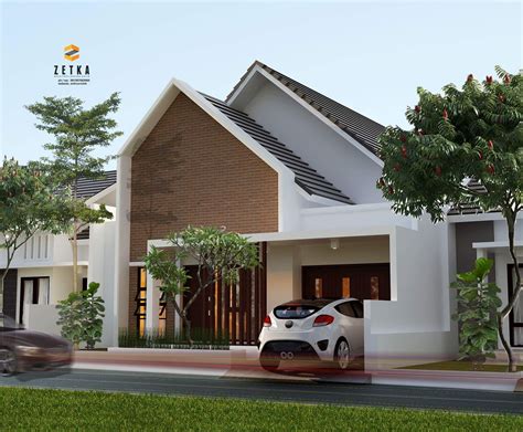 Rumah satu lantai pun bisa berdesain minimalis modern. rumah satu lantai sederhana namun berkelas, memunculkan ...