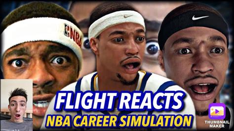 Flightreacts Nba Career Simulationis He The Next Goat Youtube