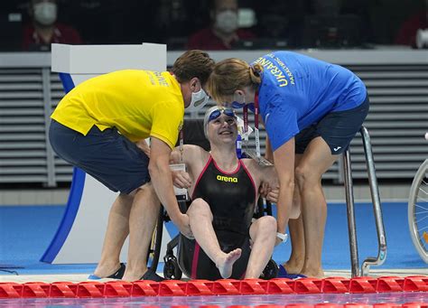 Photos Swimmer Elizabeth Marks Wins Paralympic Silver In 50 Meter Freestyle Kiro 7 News Seattle