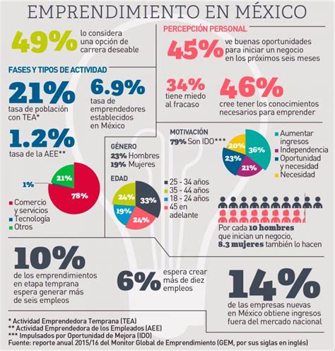 Como Son Los Emprendedores En México Invdes