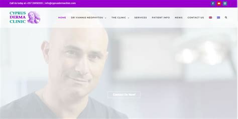 Cyprus Dermatology Clinic Website Maintenance By Fidelity Pws