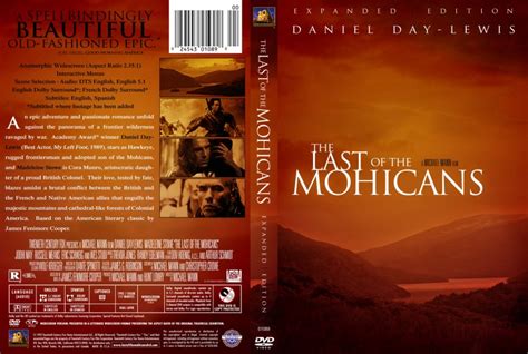 The last of the mohicans is the 1992 historical war drama based on the classic james fenimore cooper novel of the same name and a 1936 feature film adaptation. The Last Of The Mohicans - Movie DVD Custom Covers ...