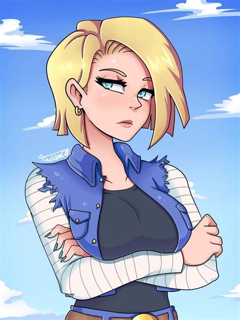 Explore onlyfans, patreon, instagram, celebrity leaks and more. Android 18 by https://www.deviantart.com/tcullenda on ...