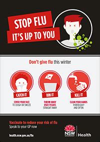 The devastating spanish flu pandemic was caused by a virus that seems. Stop Flu. It's Up To You poster (young people) - Influenza