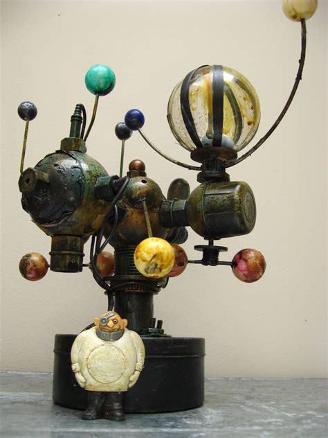 Mixed Media Assemblage By Urbandon 2009 Globe Art Assemblage Art