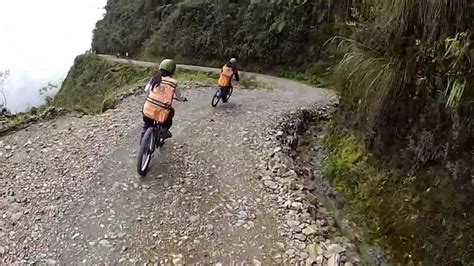 Mountain Biking Worlds Most Dangerous Road Youtube