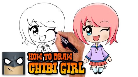 How To Draw Chibi Girl Drawing Tutorial Youtube