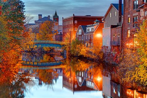 Massachusetts is a state in the united states of america. Medford Massachusetts Stock Photo - Download Image Now ...