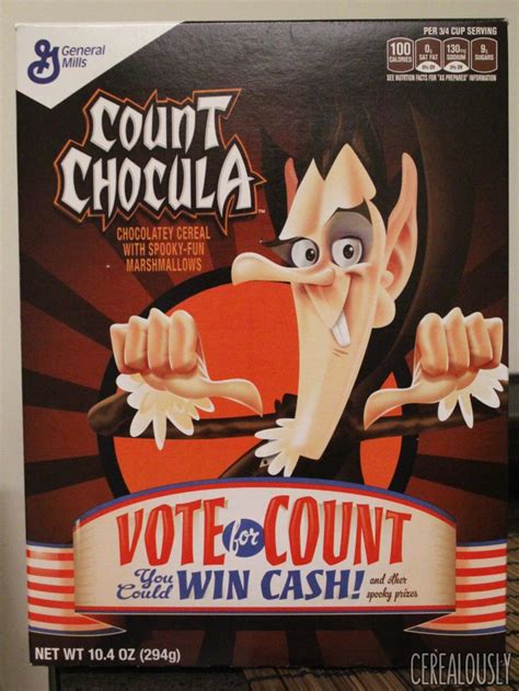 Review General Mills Count Chocula Monster Cereal Cerealously