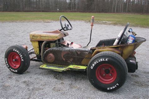 The Diesel Weasel Mow Cart Is Home Built Rat Rod Mayhem Artofit