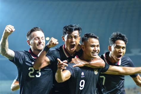 Hasil Tim Nasional Indonesia Vs Curacao Gol Dimas Drajad Penentu
