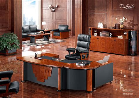 Rolls 6832 L Shape Luxury Standard Executive Office Desk Haosen