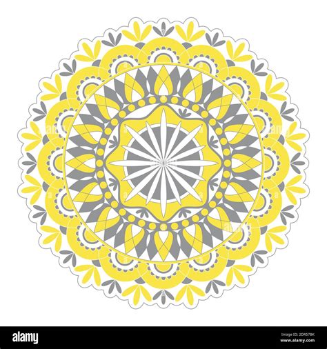 Mandala Vector High Resolution Stock Photography And Images Alamy