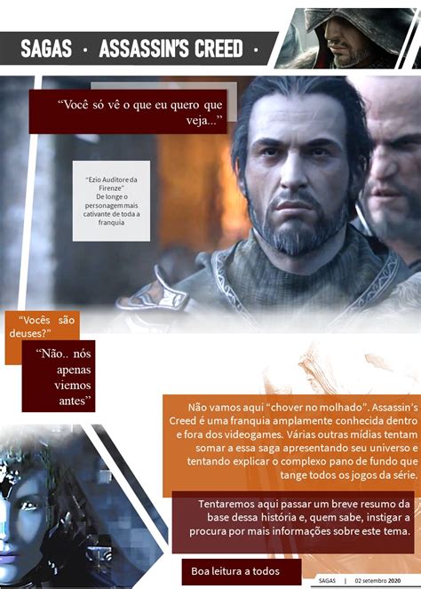 Sagas Assassin S Creed Os Precursores Pt