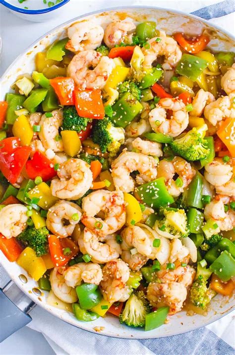 Stir through the coriander to serve. BEST EVER Shrimp Stir Fry - iFOODreal