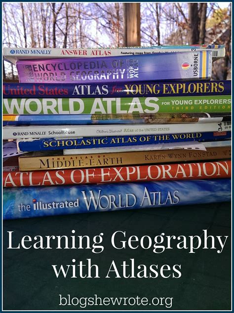 Learning Geography With Atlases Blog She Wrote Homeschool