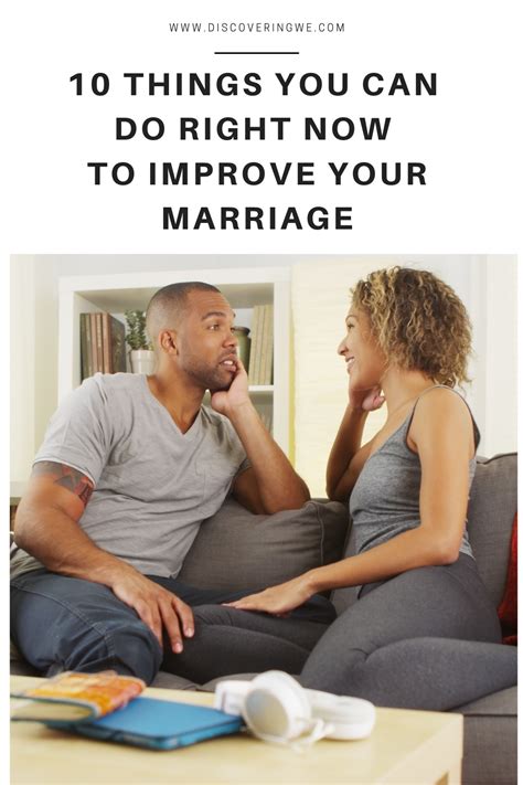 Heres A List Of 10 Things You Can Do To Improve Your Marriage Right Now Youll Be Surprised At