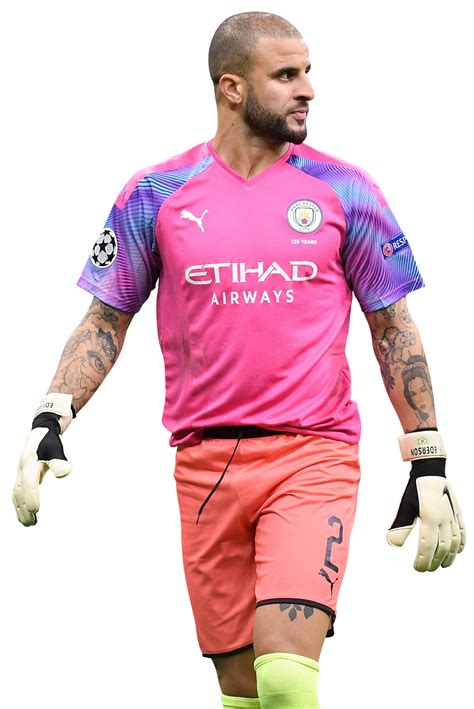 The image is png format and has been processed into transparent background by ps tool. Kyle Walker football render - 26130 - FootyRenders