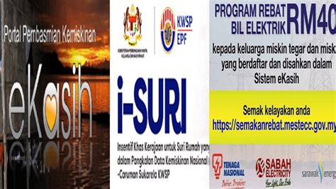 Boleh semak panduan mudah daftar permohonan bantuan seperti di bawah ini. Cara Daftar e-Kasih 2020 Online (Semakan Status) - SEMAKAN UPU