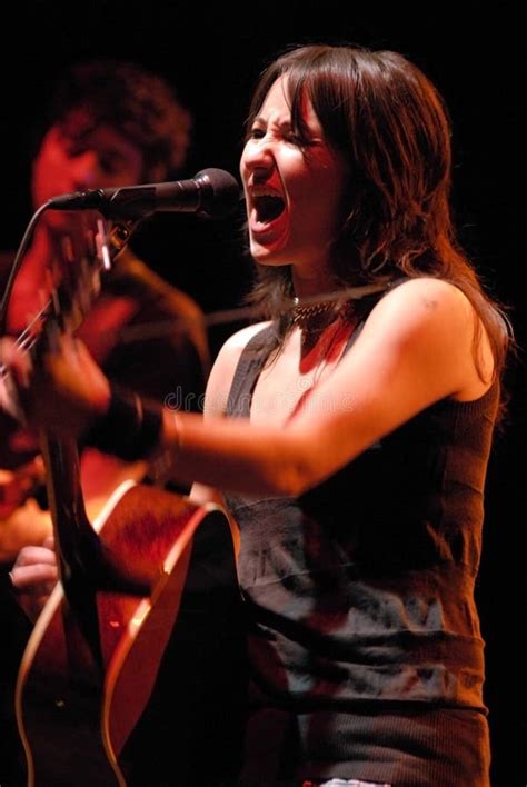 Kt Tunstall Performing Live Editorial Image Image Of Female Talent 14652420