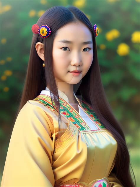 Mongolia Girl 14 By Rosesstreet On Deviantart