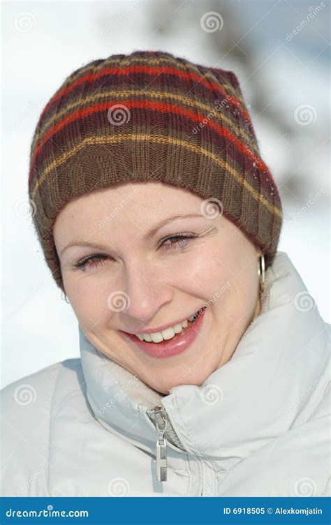Snow Bunny Stock Image Image Of Young Beautiful Woman 6918505