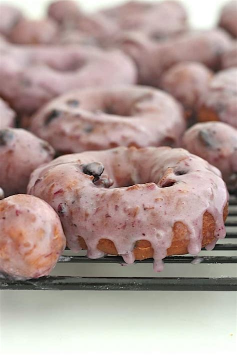 Blueberry Donuts The Bakermama