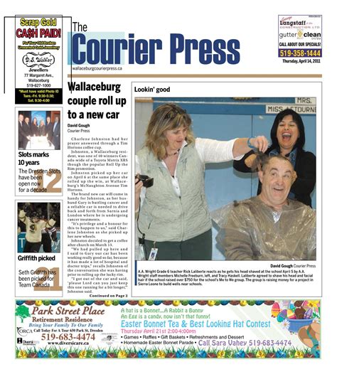 Wallaceburg Courier Press April 14, 2011 by Sun Media Chatham - Issuu