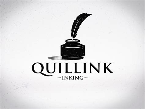Quill Ink Logo By Alberto Bernabe On Dribbble