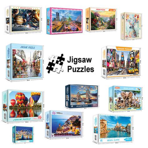 China 1000 Pieces Jigsaw Puzzles Adults Children Decompression Puzzle
