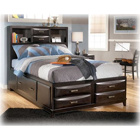 B473 77 Ashley Furniture Kira Bedroom Full Storage Bed