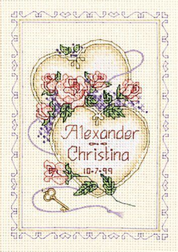 Wedding cross stitch pattern is personalized and comes with the alphabet and numbers cross stitch patterns. Wedding Sampler Cross Stitch Patterns: | Cross stitch ...