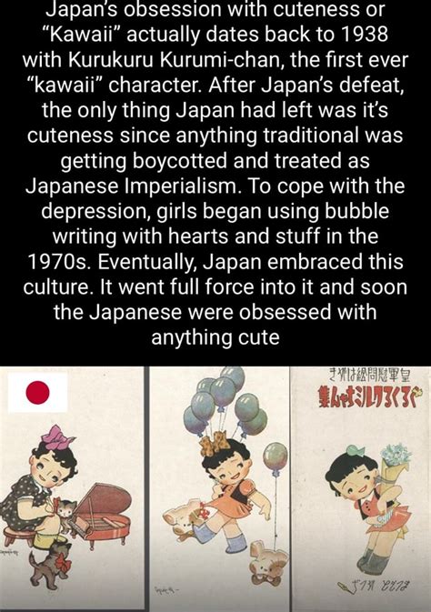 Japans Obsession With Cuteness Or Kawaii Actually Dates Back To 1938