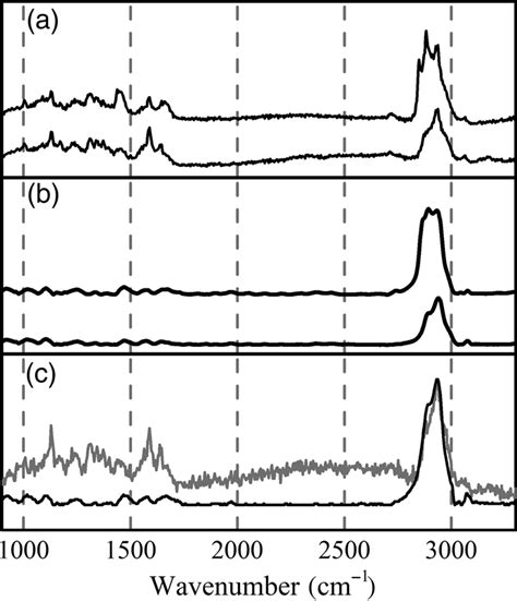A Averaged Raman Spectra Of Normal Upper Line And Tumor Tissue