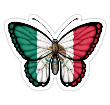 Check out this fantastic collection of mexican flag wallpapers, with 45 mexican flag background images for your desktop, phone or tablet. "Mexican Flag Butterfly" Stickers by jeff bartels ...
