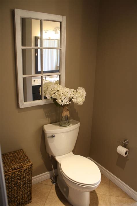 Half The Size Double The Style Small Half Bathroom Decorating Ideas • Gagohome Decor