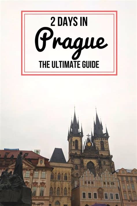 prague itinerary how to spend 2 days in prague faramagan