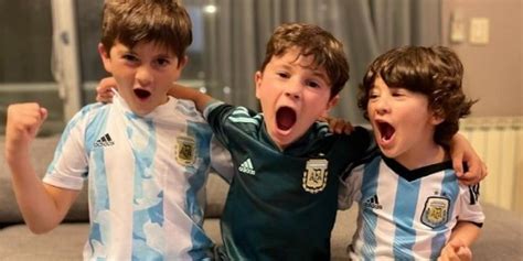 Así Celebraron Los Hijos De Lionel Messi Por El Título De Copa América Cvnoticiastv