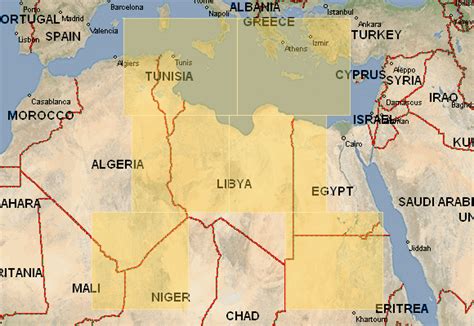Download Libya Topographic Maps