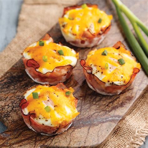 Baked Ham And Egg Cups The Perfect Portion