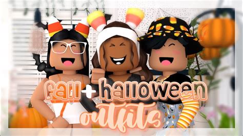 Aesthetic Fall And Halloween Roblox Outfits W Codes Boys And Girls