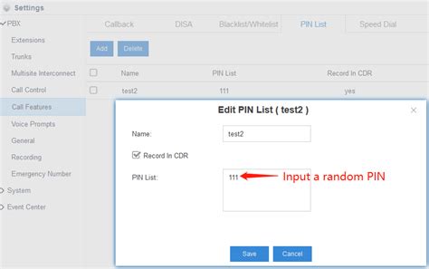 How To Set Up One Route With Thousands Of Pins In Yeastar S Series Voip