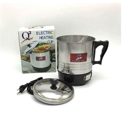 Pemanas air instan elektrik hemat energi dengan efisiensi tinggi. Q2 Mug Elektrik Teko Listrik Stainless 11 cm Pemanas Air ...